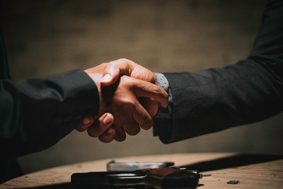 Handshake at the Gala Meet